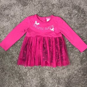 Pink and Black 24 Month Long sleeved top